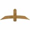 Ekena Millwork Bellingham Rough Sawn Timber Gable Bracket, Western Red Cedar, 60"W x 22"H x 6"D x 6"F, 9/12 Pitch GBW060X22X0606BEL00RWR - alternate 1
